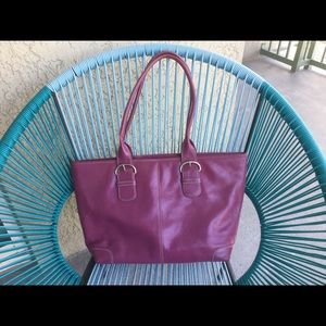 Large Nordstrom Leather Tote bag
